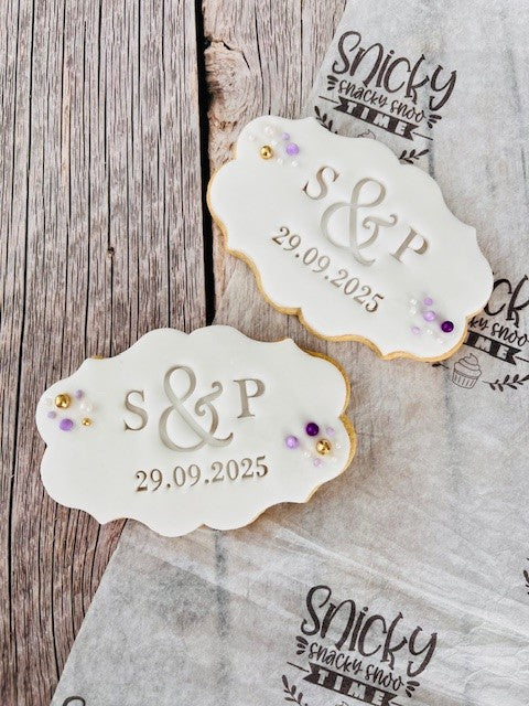 Wedding biscuits & favours