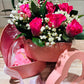 Valentine's 'Oh so pretty' heart shaped gift box