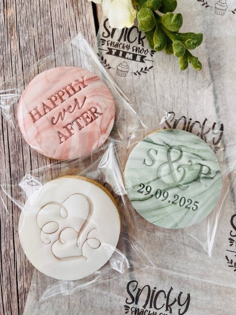 Wedding biscuits & favours